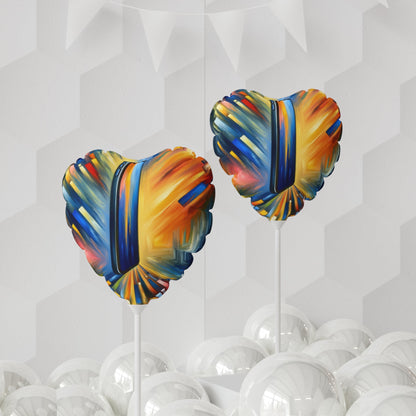Connectivity Beacon Dichotomy Balloon (Round and Heart-shaped), 11" - ATUH.ART