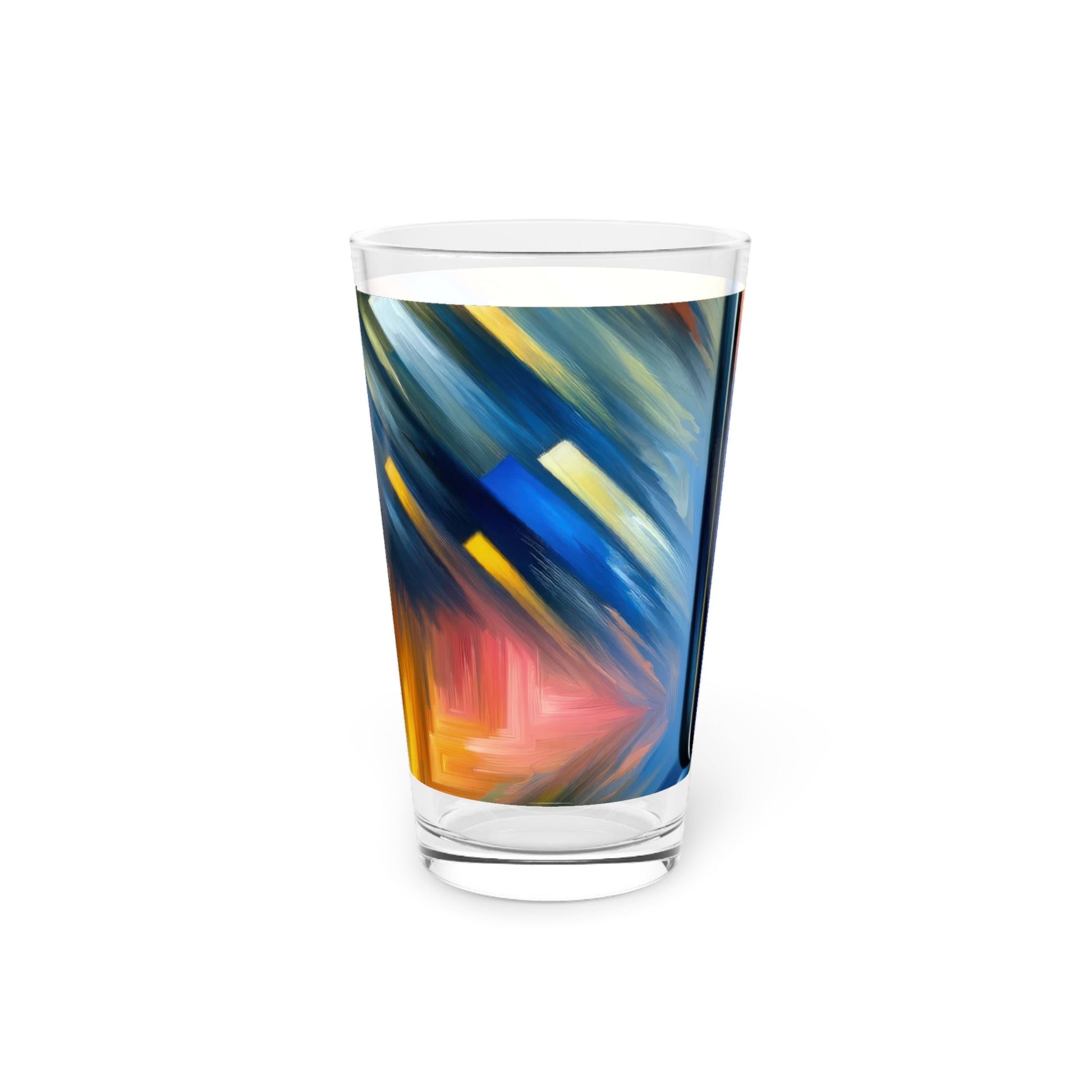 Connectivity Beacon Dichotomy Pint Glass, 16oz - ATUH.ART