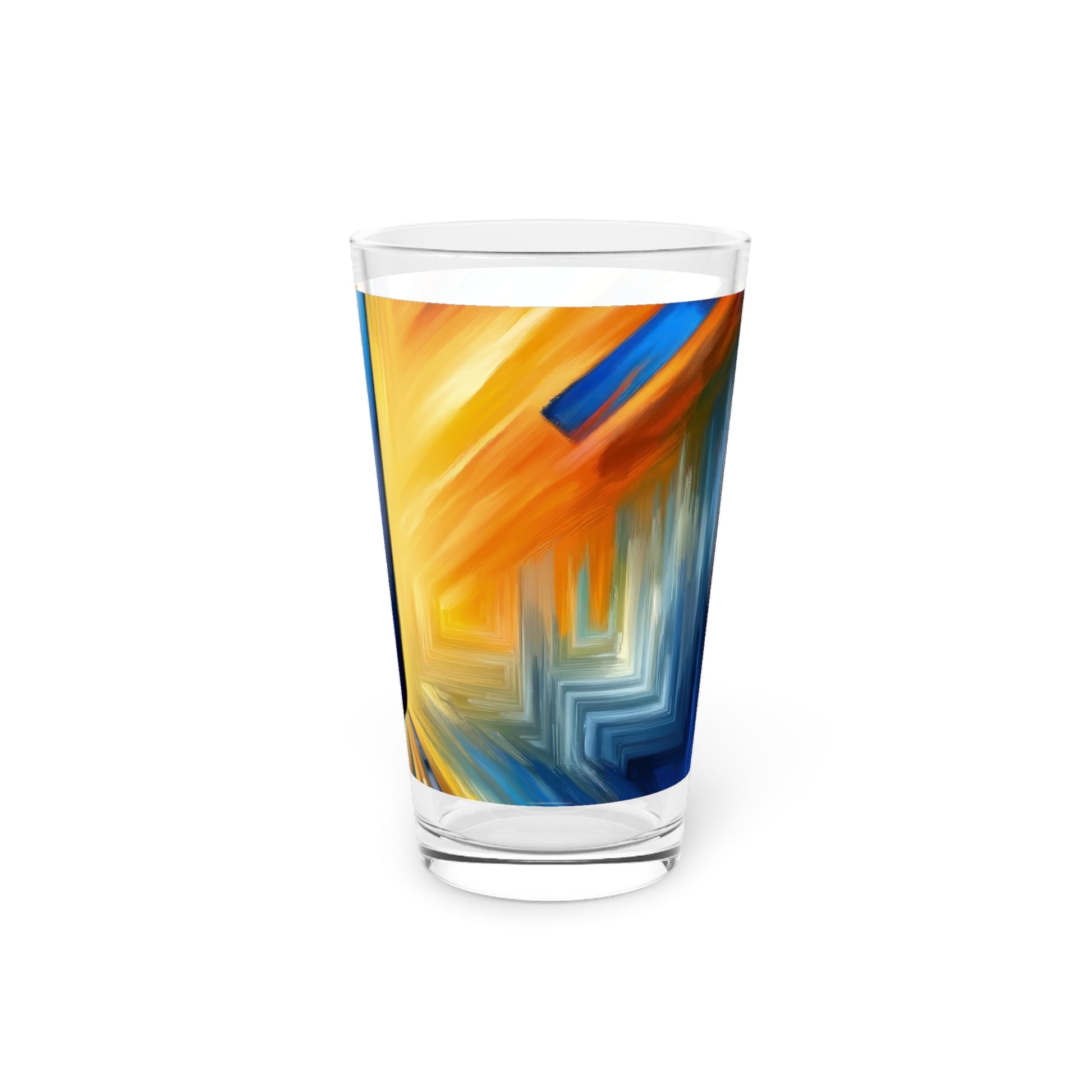 Connectivity Beacon Dichotomy Pint Glass, 16oz - ATUH.ART