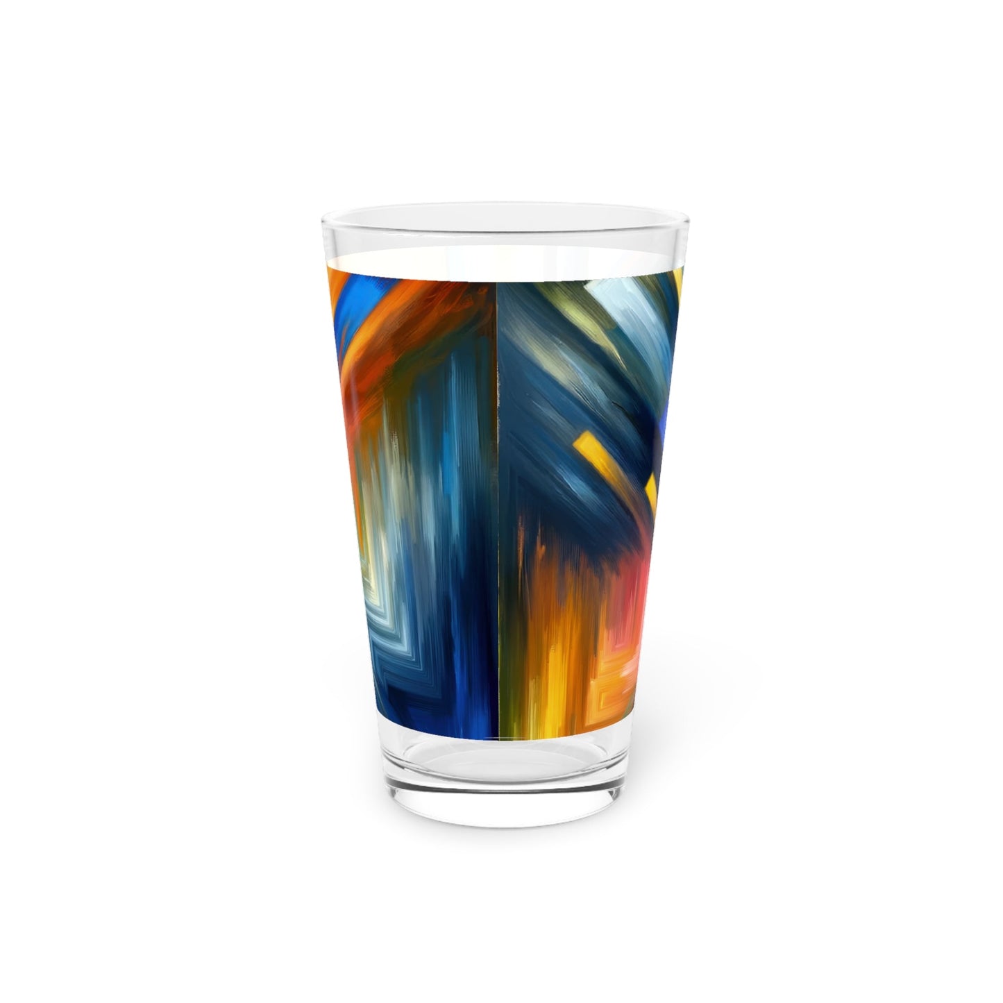 Connectivity Beacon Dichotomy Pint Glass, 16oz - ATUH.ART