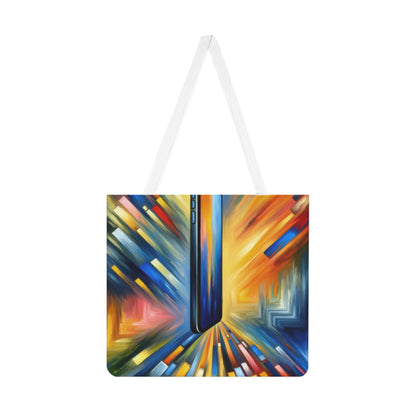 Connectivity Beacon Dichotomy Shoulder Tote Bag (AOP) - ATUH.ART