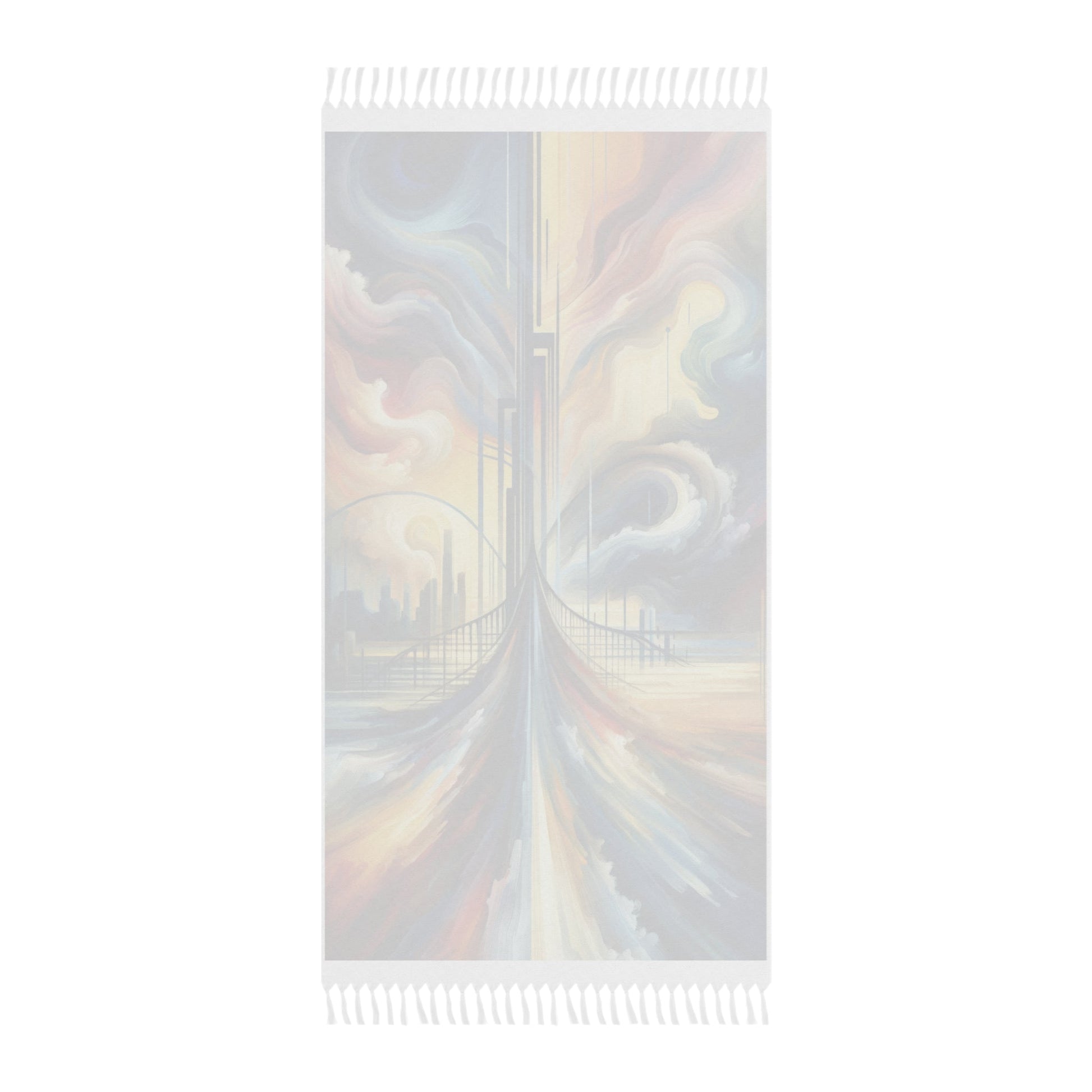 Conscious Bridge Tachism Boho Beach Cloth - ATUH.ART