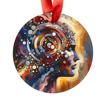 Conscious Choices Harmony Acrylic Ornament with Ribbon - ATUH.ART