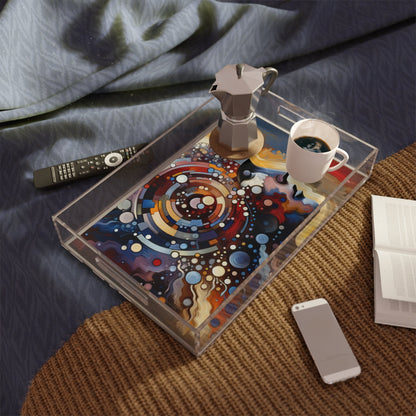 Conscious Choices Harmony Acrylic Serving Tray - ATUH.ART