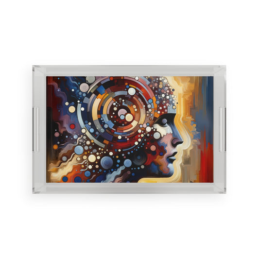 Conscious Choices Harmony Acrylic Serving Tray - ATUH.ART