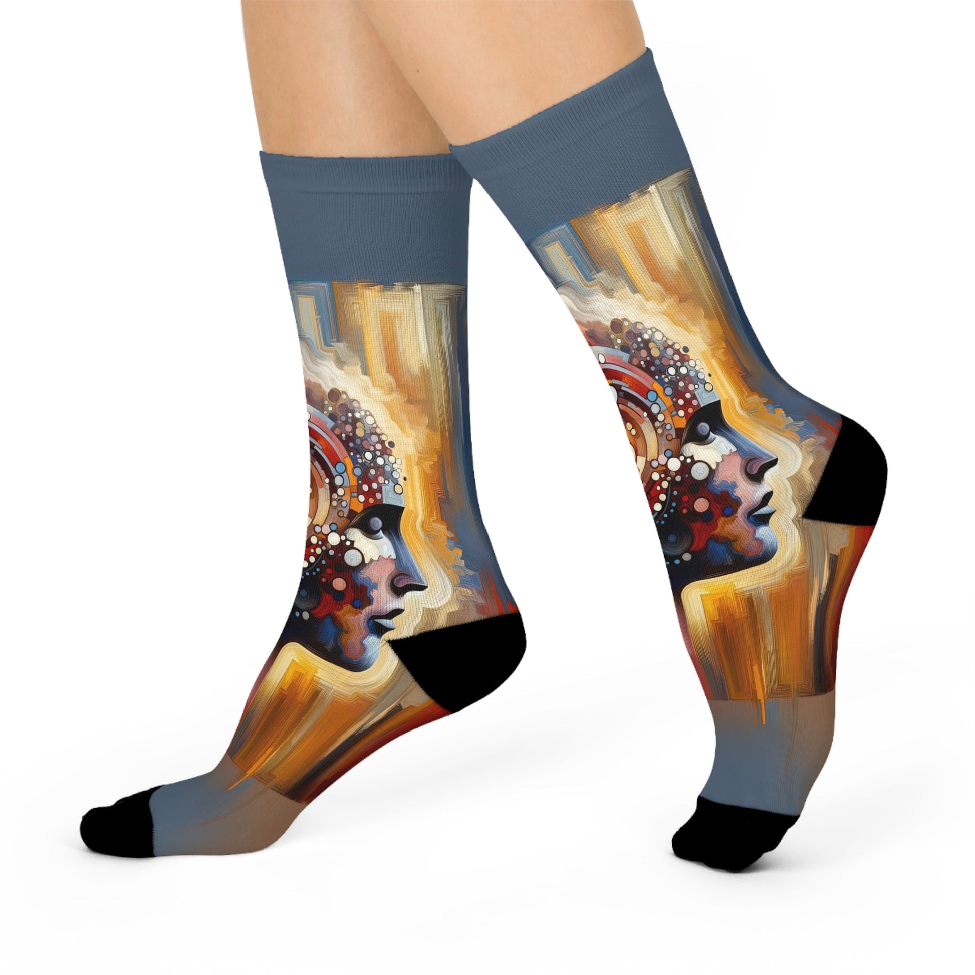 Conscious Choices Harmony Cushioned Crew Socks - ATUH.ART
