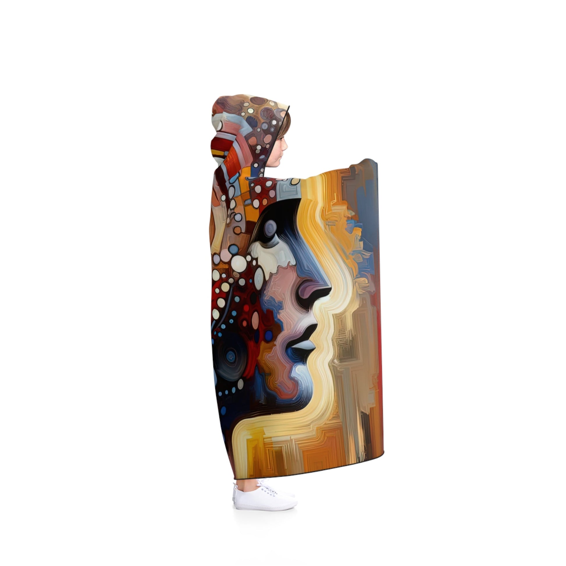 Conscious Choices Harmony Hooded Blanket - ATUH.ART