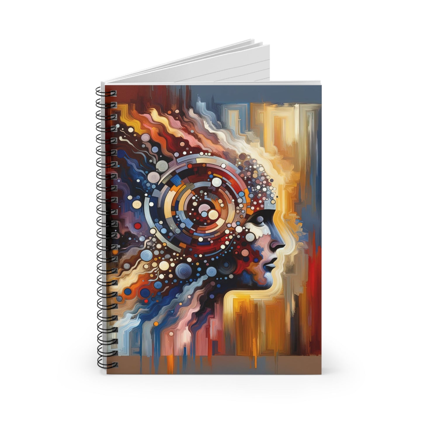 Conscious Choices Harmony Spiral Notebook - Ruled Line - ATUH.ART