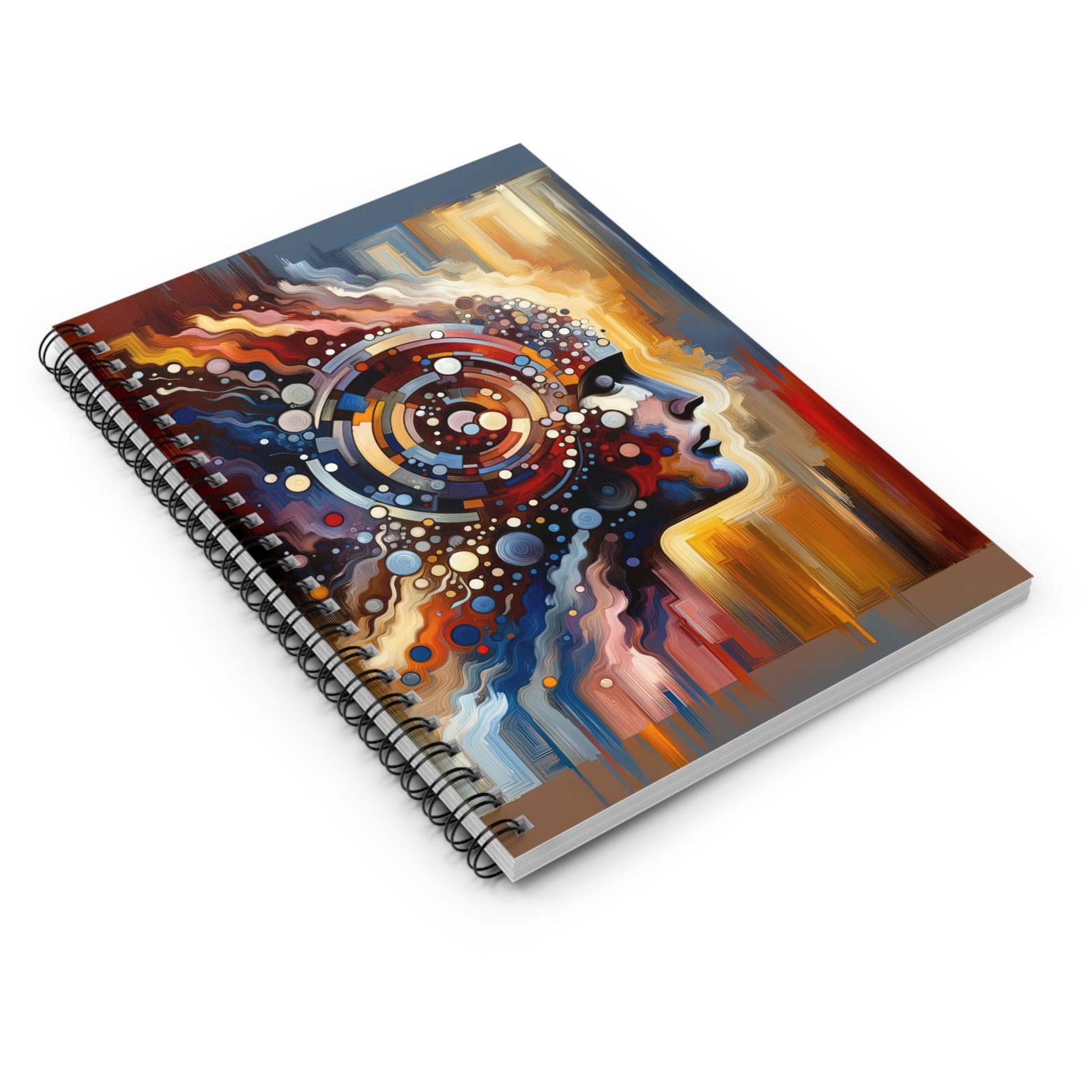 Conscious Choices Harmony Spiral Notebook - Ruled Line - ATUH.ART