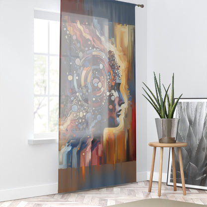Conscious Choices Harmony Window Curtain - ATUH.ART