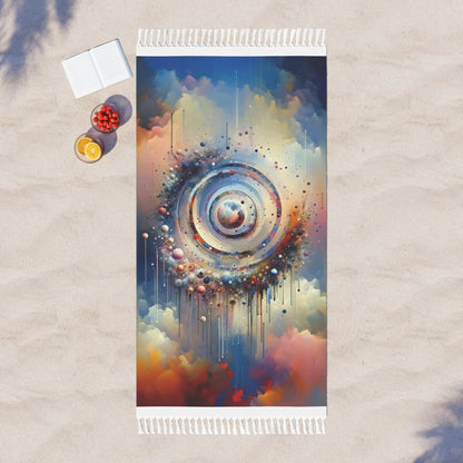 Conscious Rings Tachism Boho Beach Cloth - ATUH.ART