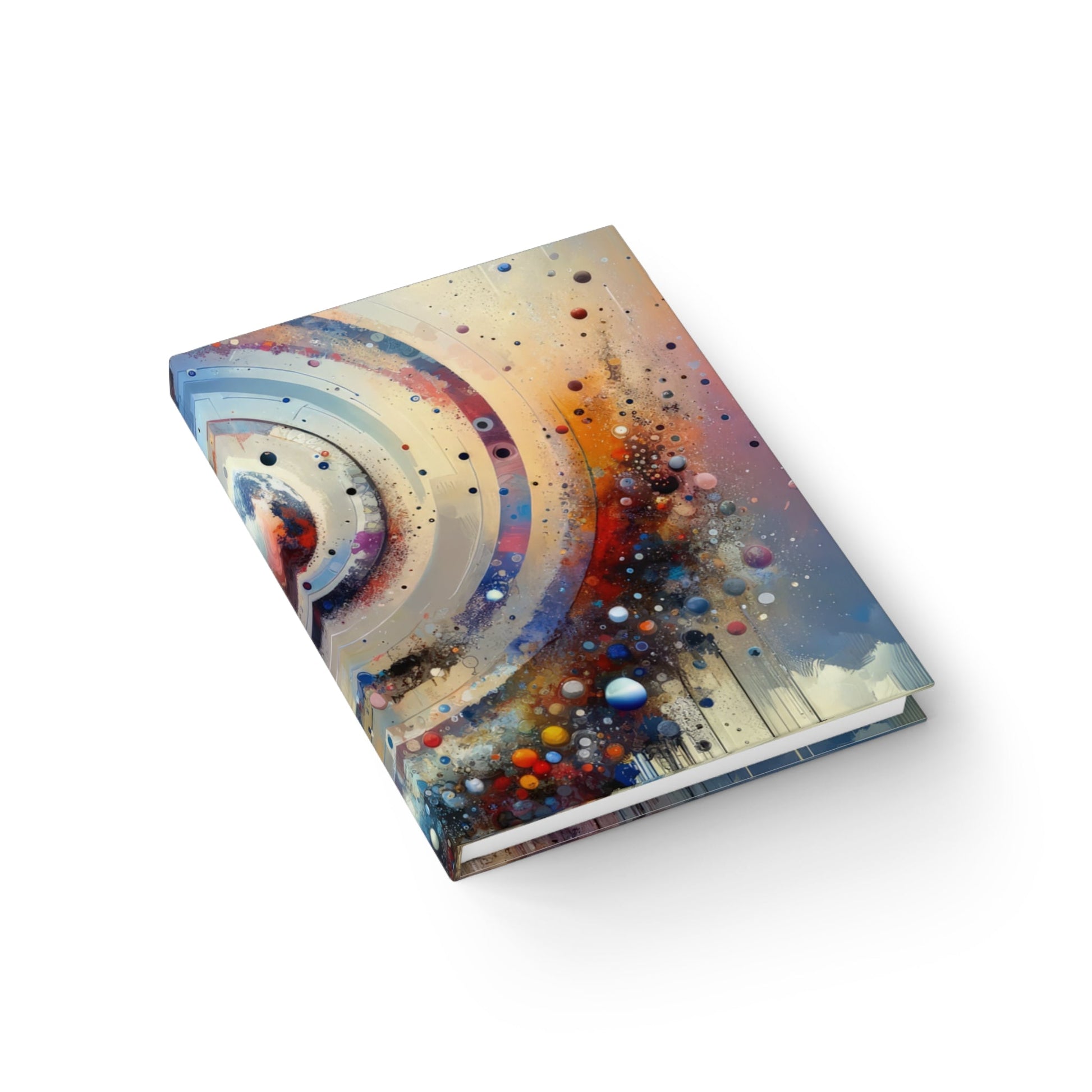 Conscious Rings Tachism Journal - Blank - ATUH.ART