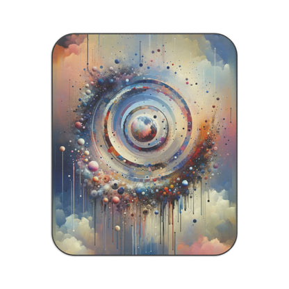 Conscious Rings Tachism Picnic Blanket - ATUH.ART