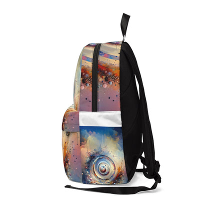 Conscious Rings Tachism Unisex Classic Backpack - ATUH.ART