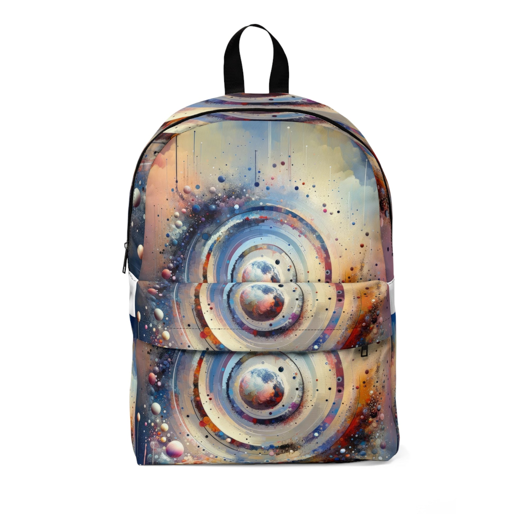 Conscious Rings Tachism Unisex Classic Backpack - ATUH.ART