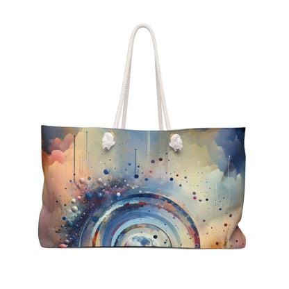 Conscious Rings Tachism Weekender Bag - ATUH.ART