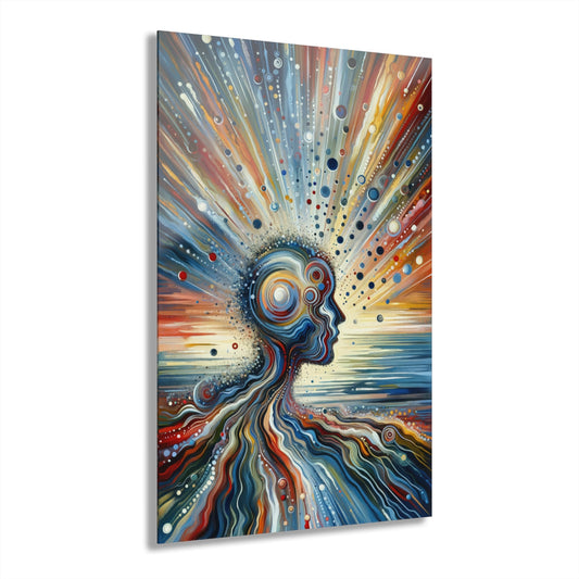 Conscious Ripple Influence Acrylic Prints (French Cleat Hanging) - ATUH.ART