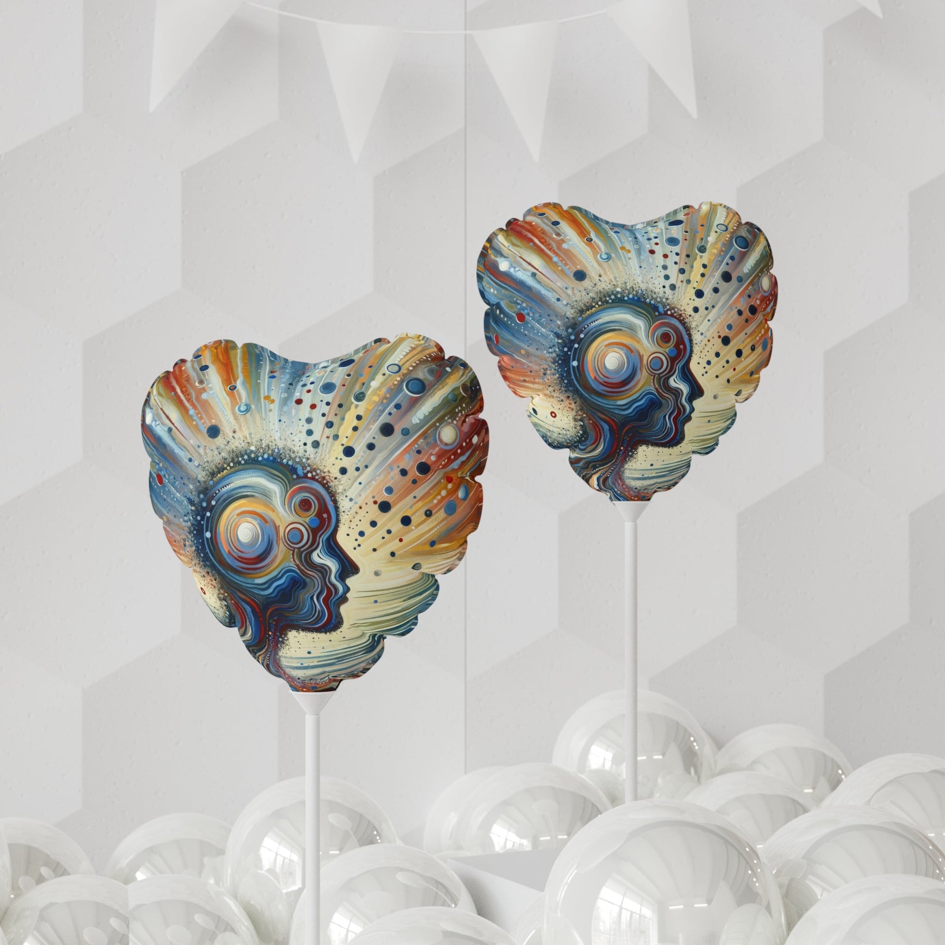 Conscious Ripple Influence Balloon (Round and Heart-shaped), 11" - ATUH.ART