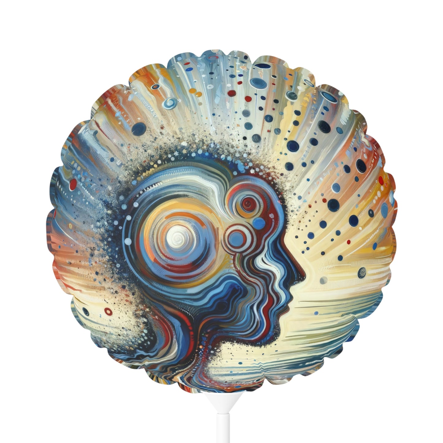 Conscious Ripple Influence Balloon (Round and Heart-shaped), 11" - ATUH.ART