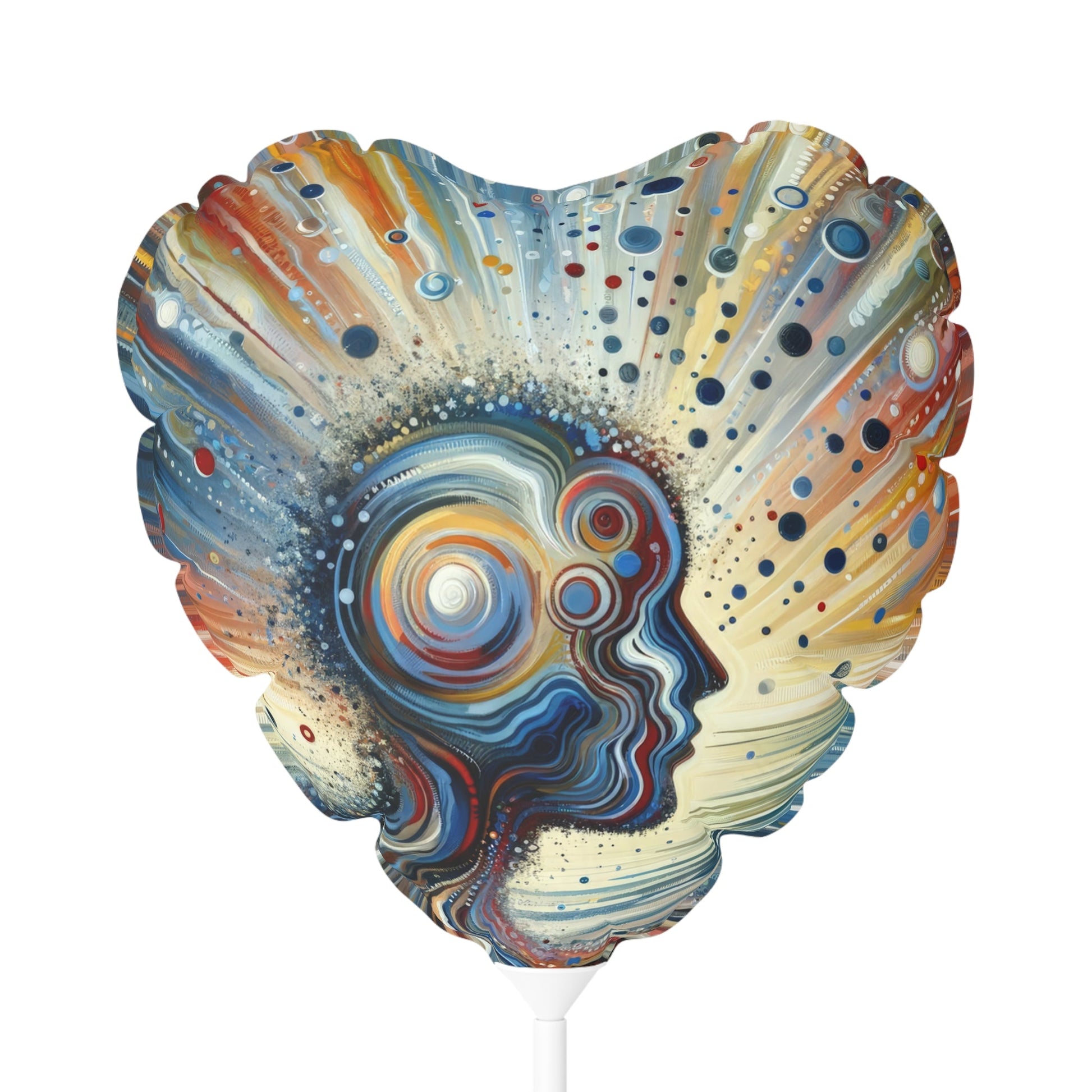 Conscious Ripple Influence Balloon (Round and Heart-shaped), 11" - ATUH.ART