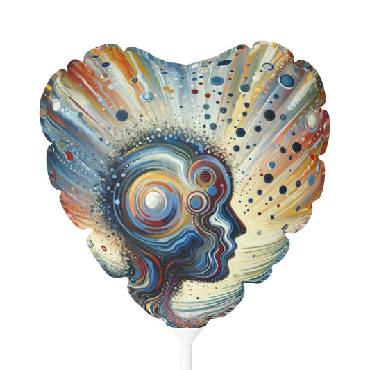 Conscious Ripple Influence Balloon (Round and Heart-shaped), 11" - ATUH.ART
