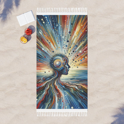 Conscious Ripple Influence Boho Beach Cloth - ATUH.ART