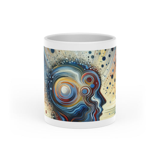 Conscious Ripple Influence Heart-Shaped Mug - ATUH.ART