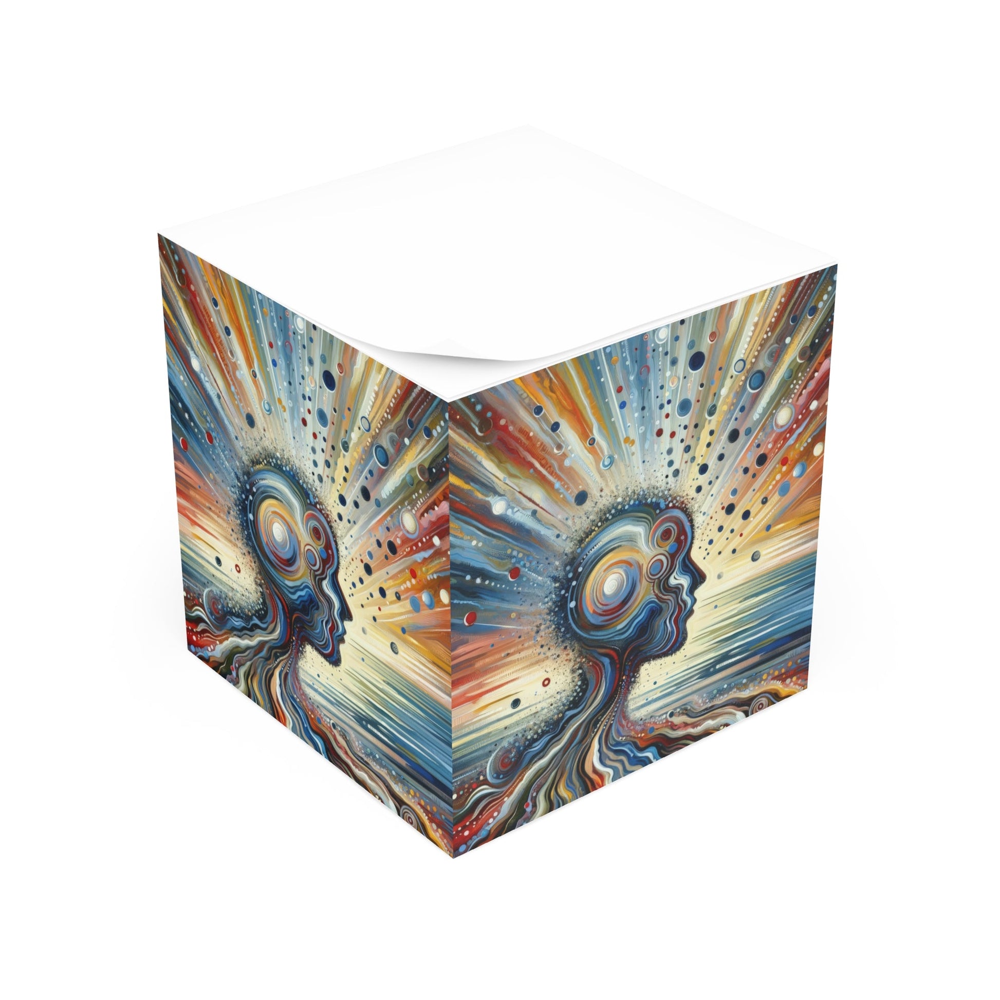 Conscious Ripple Influence Note Cube - ATUH.ART