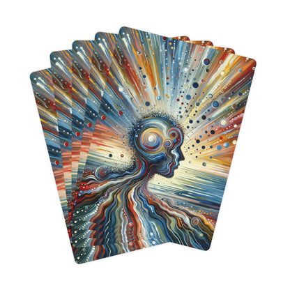 Conscious Ripple Influence Poker Cards - ATUH.ART