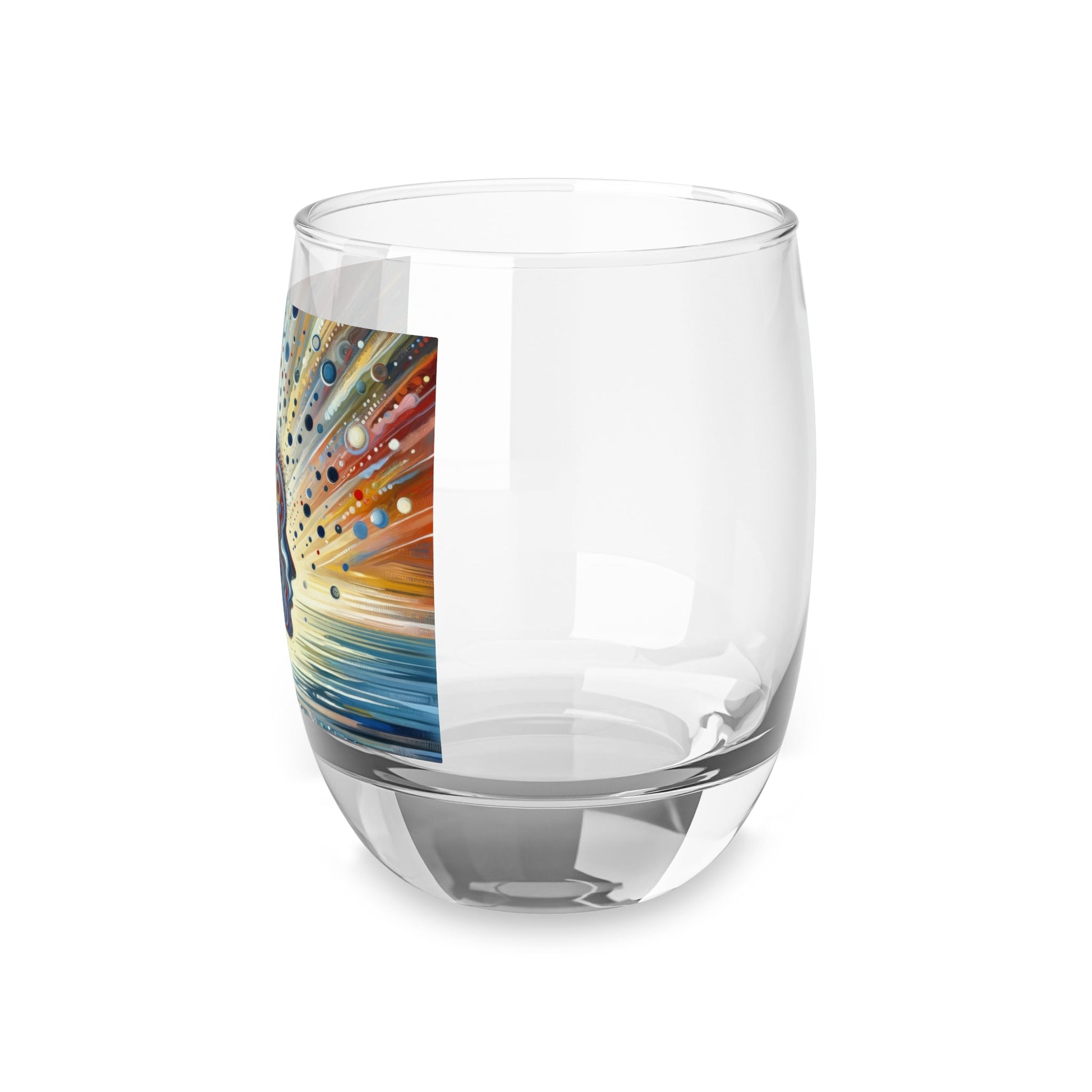 Conscious Ripple Influence Whiskey Glass - ATUH.ART