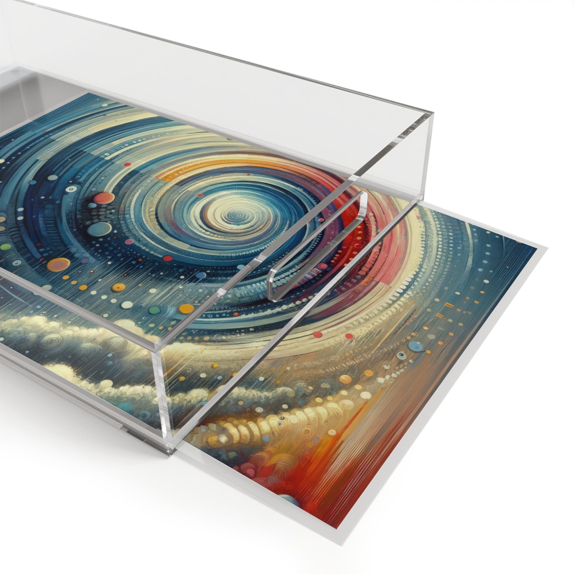 Considerate Echoes Resonate Acrylic Serving Tray - ATUH.ART