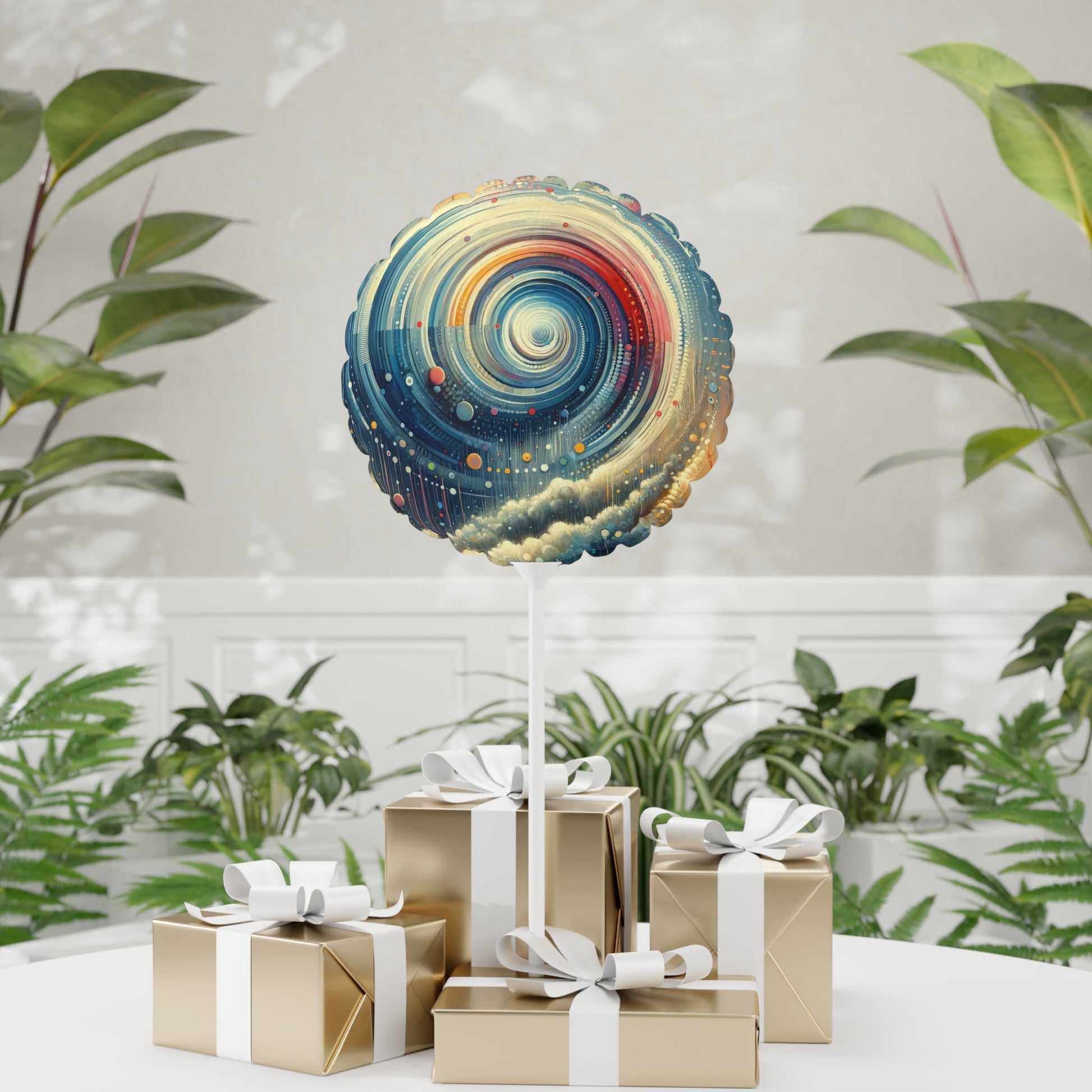 Considerate Echoes Resonate Balloon (Round and Heart-shaped), 11" - ATUH.ART