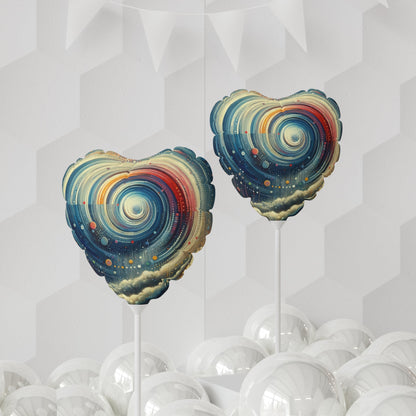 Considerate Echoes Resonate Balloon (Round and Heart-shaped), 11" - ATUH.ART