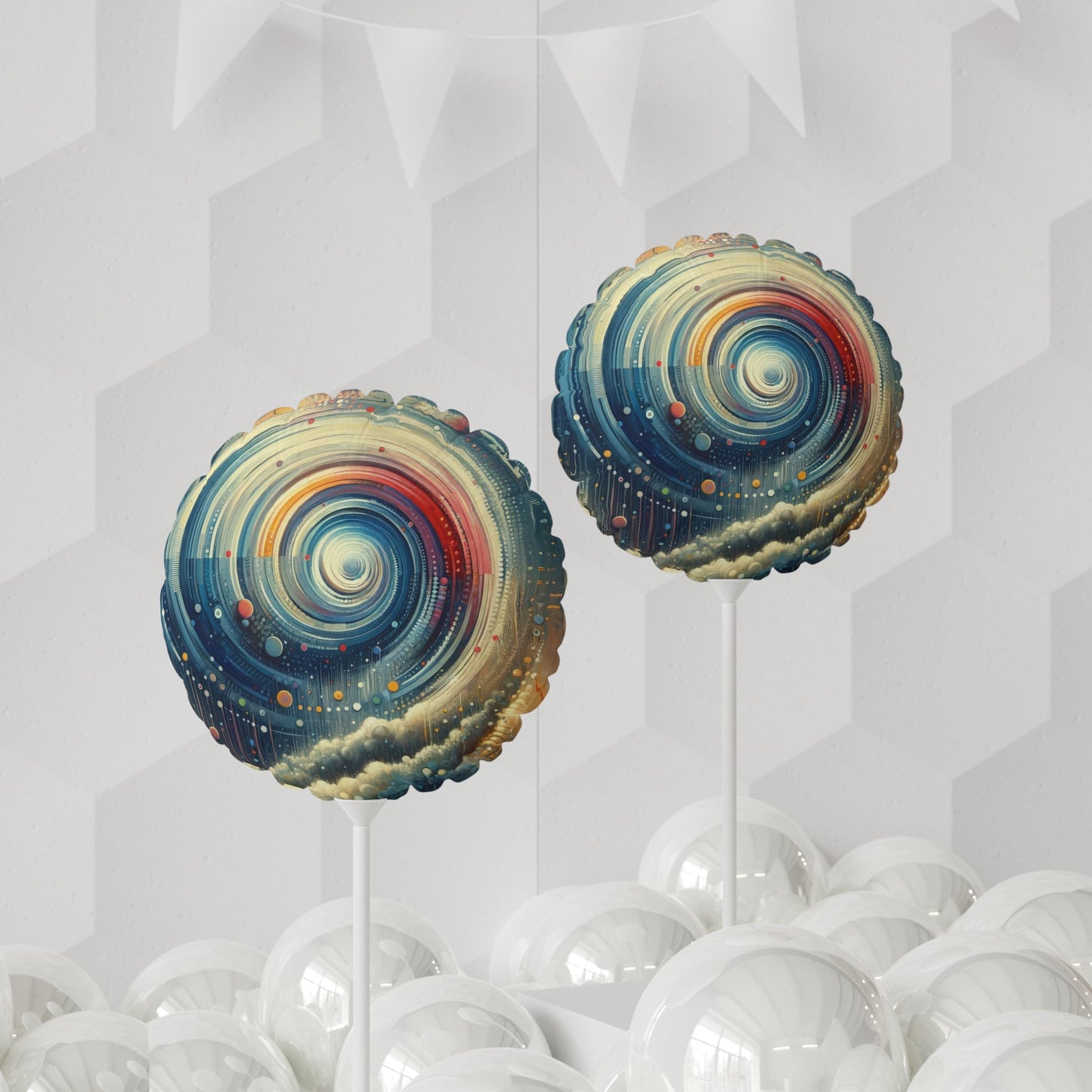 Considerate Echoes Resonate Balloon (Round and Heart-shaped), 11" - ATUH.ART