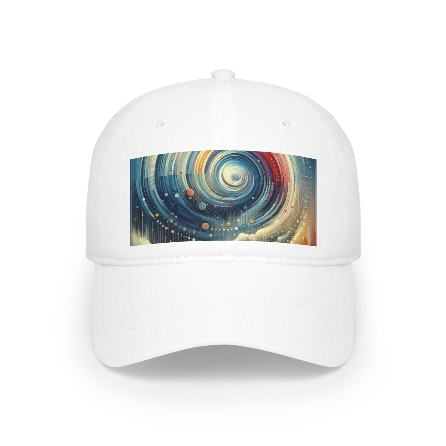 Considerate Echoes Resonate Low Profile Baseball Cap - ATUH.ART