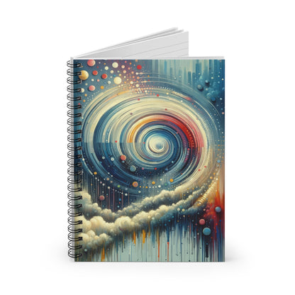 Considerate Echoes Resonate Spiral Notebook - Ruled Line - ATUH.ART