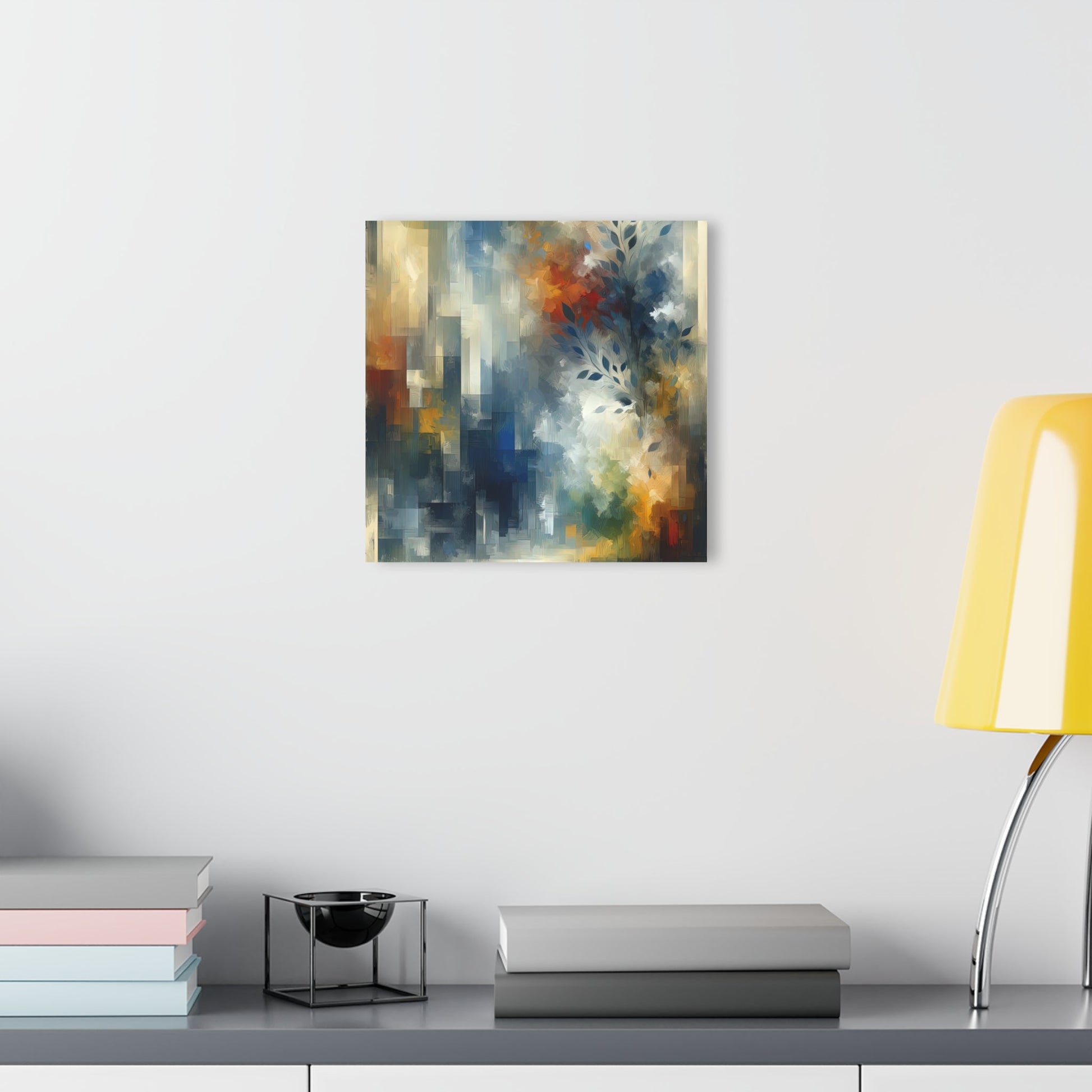 Contemplative Leaves Whispers Acrylic Prints (French Cleat Hanging) - ATUH.ART