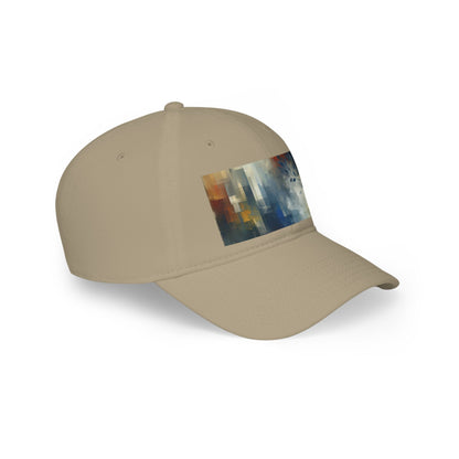 Contemplative Leaves Whispers Low Profile Baseball Cap - ATUH.ART