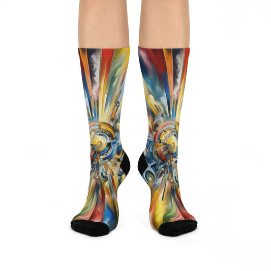 Convergence Harmony Purpose Cushioned Crew Socks - ATUH.ART