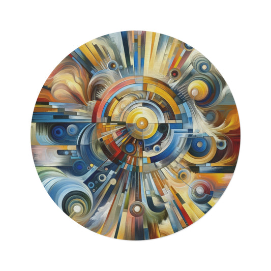 Convergence Harmony Purpose Round Rug - ATUH.ART