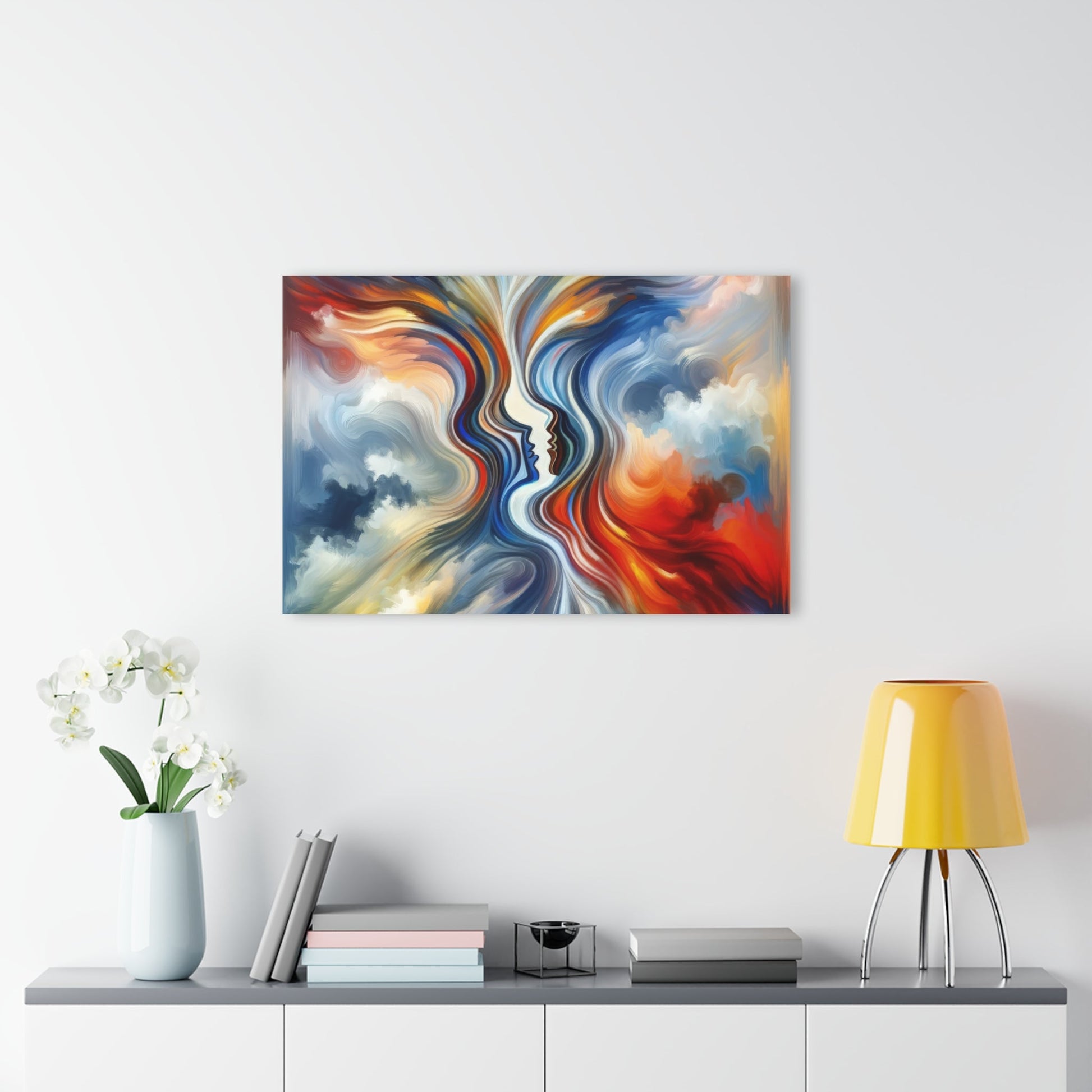 Convergent Abstract Unity Acrylic Prints (French Cleat Hanging) - ATUH.ART
