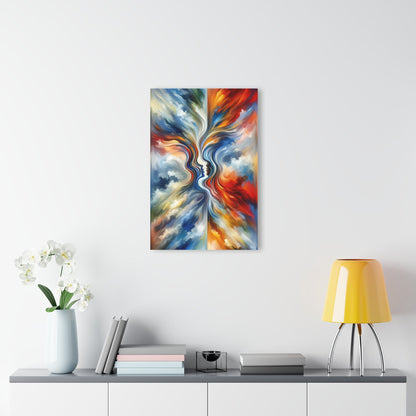 Convergent Abstract Unity Acrylic Prints (French Cleat Hanging) - ATUH.ART