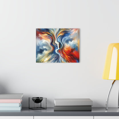 Convergent Abstract Unity Acrylic Prints (French Cleat Hanging) - ATUH.ART
