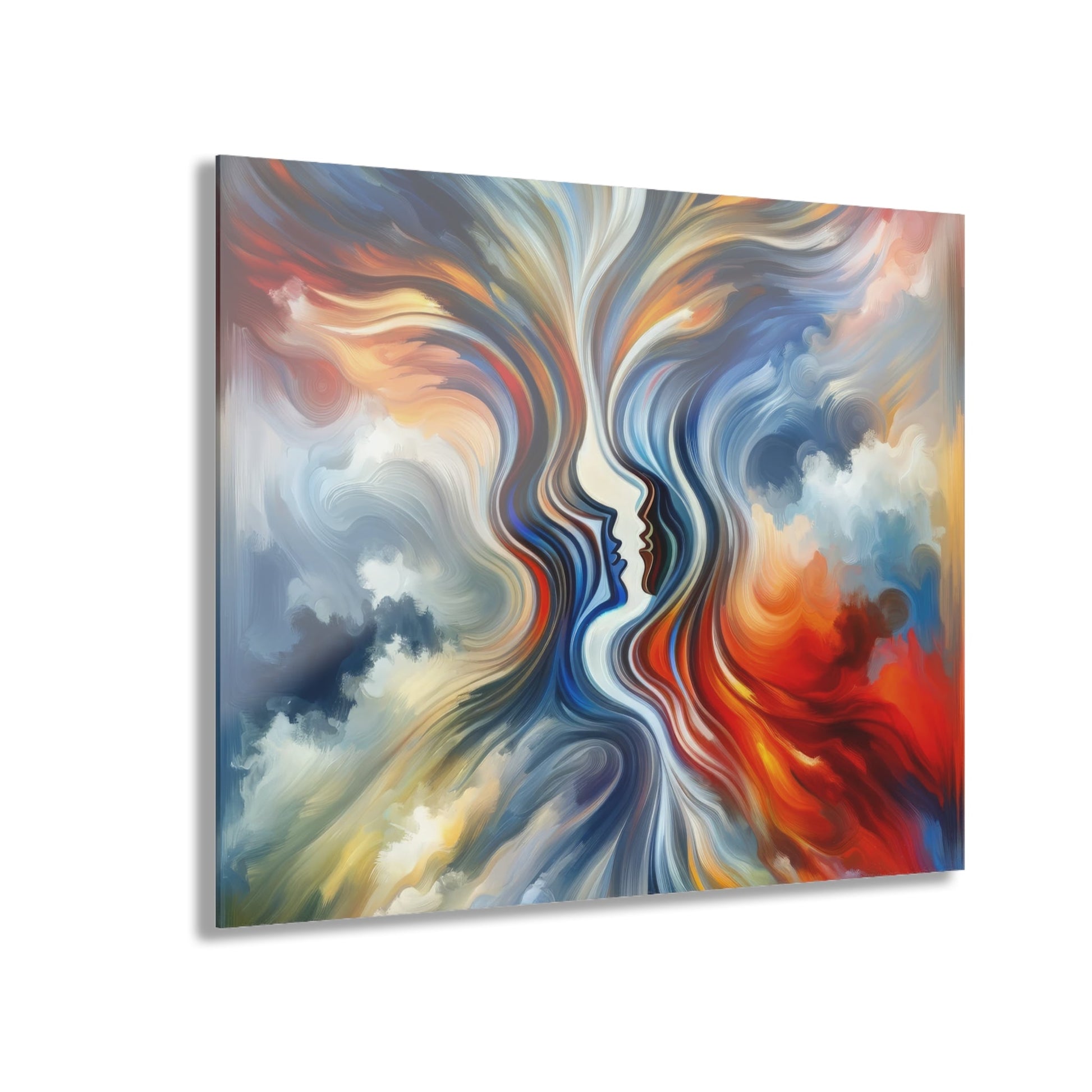 Convergent Abstract Unity Acrylic Prints (French Cleat Hanging) - ATUH.ART