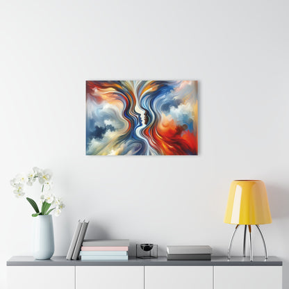 Convergent Abstract Unity Acrylic Prints (French Cleat Hanging) - ATUH.ART