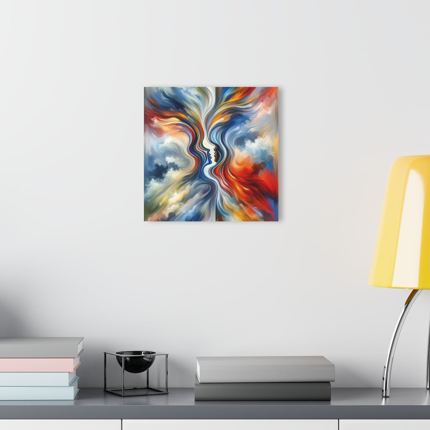 Convergent Abstract Unity Acrylic Prints (French Cleat Hanging) - ATUH.ART