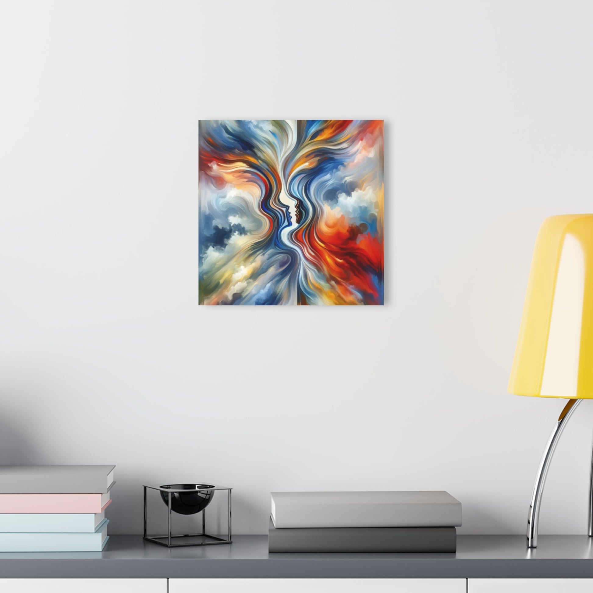 Convergent Abstract Unity Acrylic Prints (French Cleat Hanging) - ATUH.ART