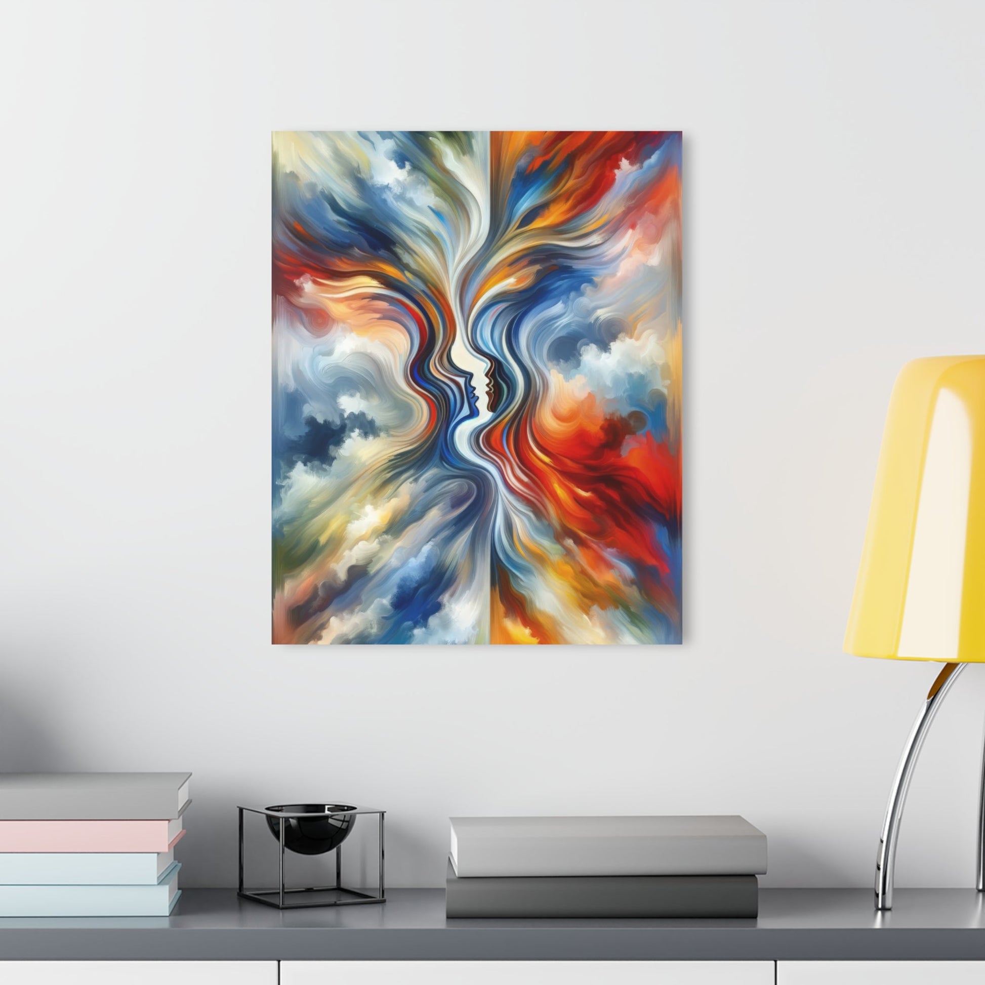 Convergent Abstract Unity Acrylic Prints (French Cleat Hanging) - ATUH.ART