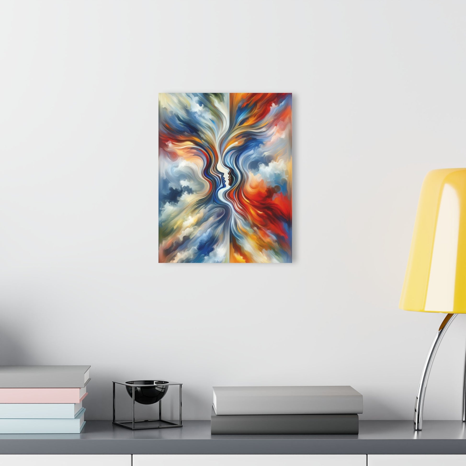 Convergent Abstract Unity Acrylic Prints (French Cleat Hanging) - ATUH.ART