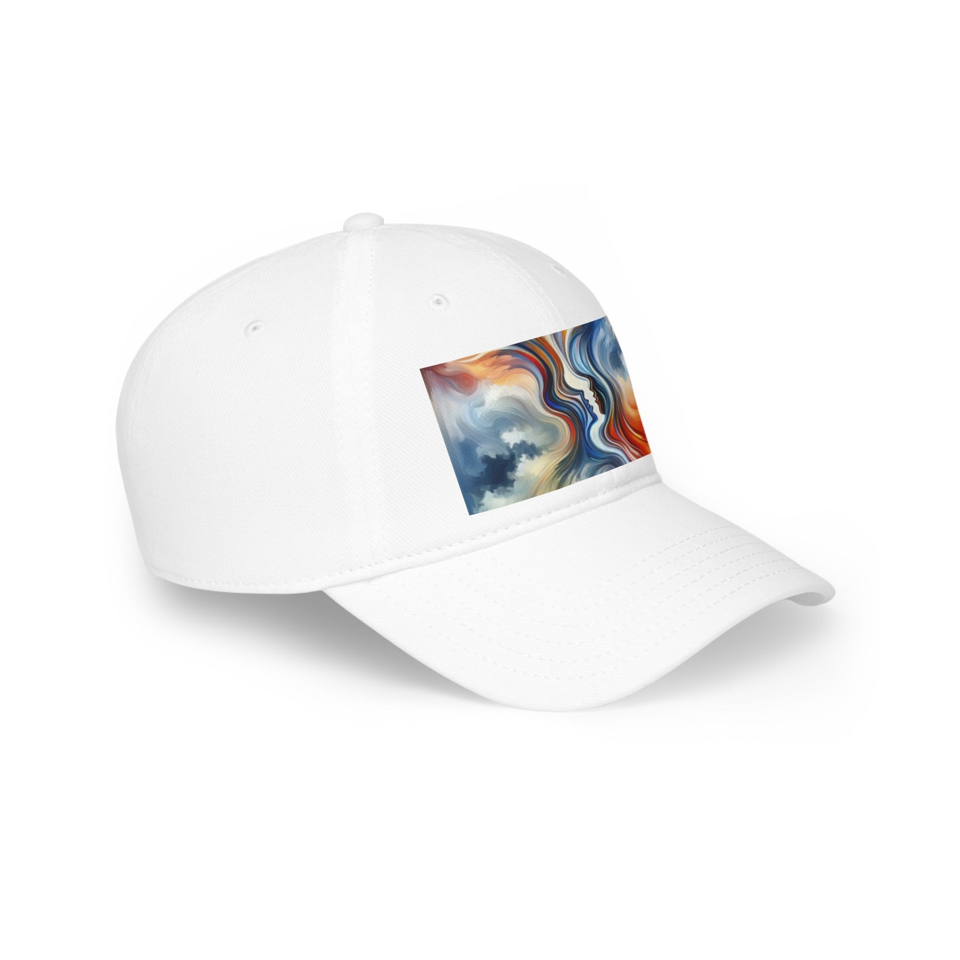 Convergent Abstract Unity Low Profile Baseball Cap - ATUH.ART